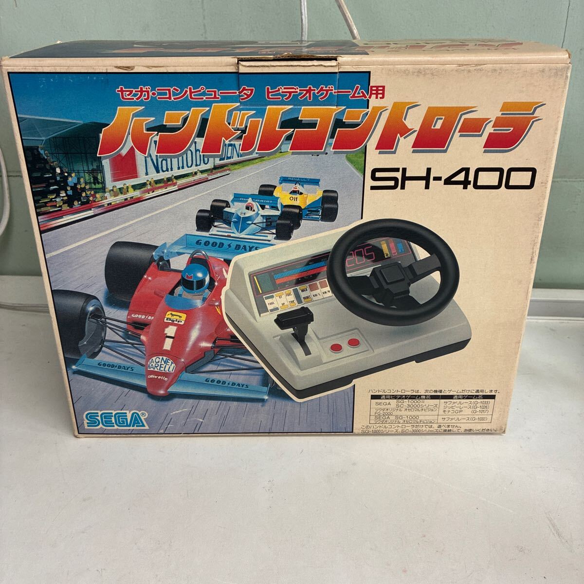 (新品未使用品)セガ・コンピューター ビデオゲーム用ハンドルコントローラ Yahoo!オークション -「ハンドルコントローラ」(セガ) (テレビ