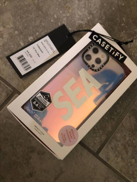 新品デッドストックCASETIFY WIND AND SEA iPhone 12 Pro MAX CASE イリシデント