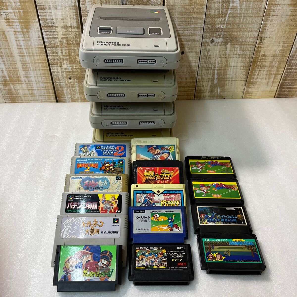 ゲームまとめ売り スーパーファミコン本体 カセット36本 動作確認済 Yahoo!オークション -「(詰め合わせ 福袋 まとめ 大量