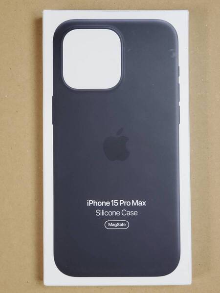 MagSafe対応 Apple 純正品◆iPhone 15 Pro Max Silicone Case with MagSafe - Black シリコーンケース -ブラック アップル【並行輸入品】
