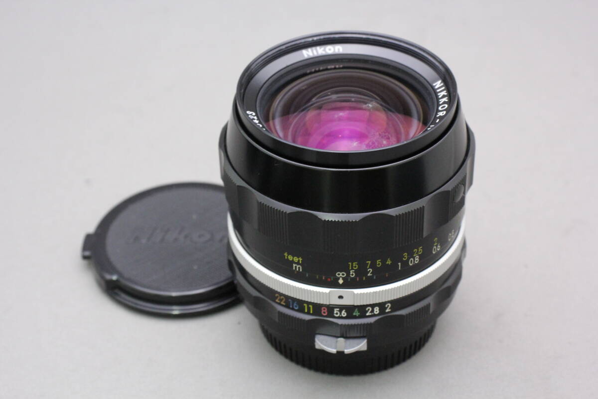 Nikon Nikkor NC Auto 28mm F2 ニコン F 整備済み 売り切れ NIKON NIKKOR-N・C Auto 28mm F2（Ai）（中古 F