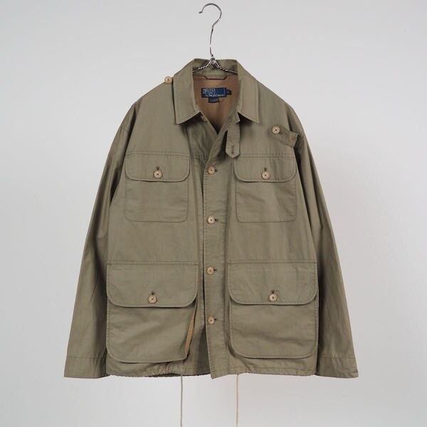 Polo by Ralph Lauren warden’s jacket M cotton poplin L.L.Bean 90s ポロラルフローレン ワーデンジャケット コットンポプリン