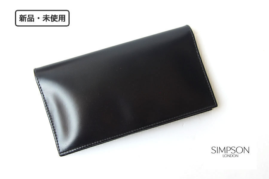 英国 SIMPSON LONDON シンプソン コードバン 長財布 英国 SIMPSON LONDON シンプソン コードバン 長財布