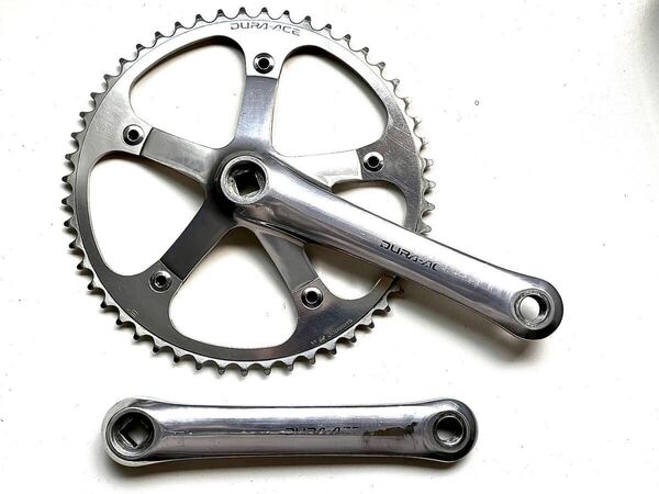SHIMANO DURA-ACE FC-7600 シマノ デュラエース クランク チェーンリングセット NJS 165mm njs ピスト