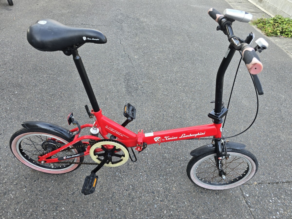 ランボルギーニ 折り畳み自転車 Amazon | Lamborghini(ランボルギーニ) シマノ6段変速 20インチ
