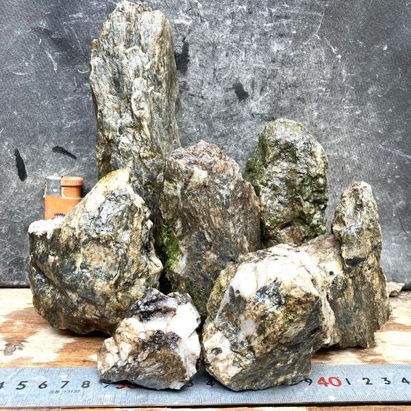 アクアリウム 渓谷石セット⑪★清流石 水槽レイアウト メダカ 熱帯魚