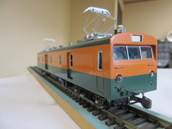 国鉄 クモユニ74 郵便・荷物合造電車 HOゲージ (金属製 / カツミ製)