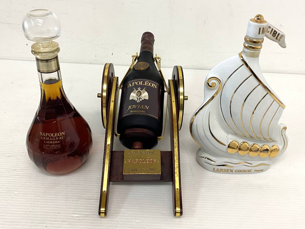 古酒 ブランデー 4本セット 未開栓 Yahoo!オークション -「古酒」(アルマニャック) (ブランデー)の