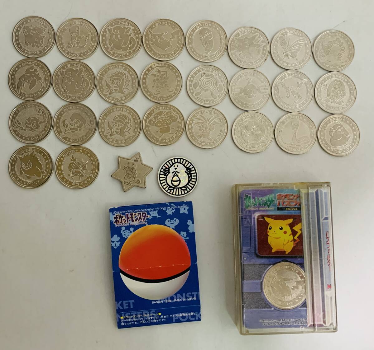 【18枚セット】ポケモン コイン/メタル Yahoo!オークション -「ポケモンメタルコイン