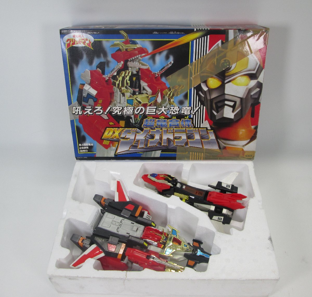 稀少品　シール未使用　超竜合体　DXダイナドラゴン 電光超人グリッドマン 超竜合体 DX ダイナドラゴン/キンググリッドマン (DynaDragon