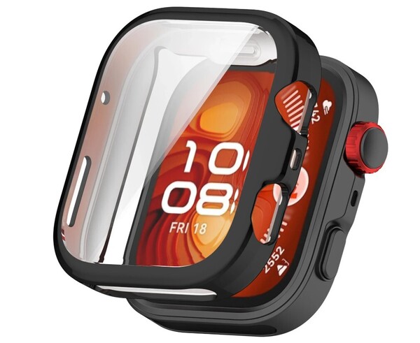 Huawei Watch Fit4 ファーウェイ フィット カバー 交換ケース fit 4 ケース ブラック 画面保護 TPU fit4 case cover ソフトケース カバー