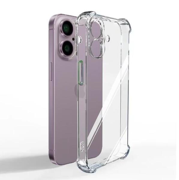 iphone16 クリア ラバー ショック軽減 ケース TPU ソフトケース クリア 透明 iphone16 カバー case cover