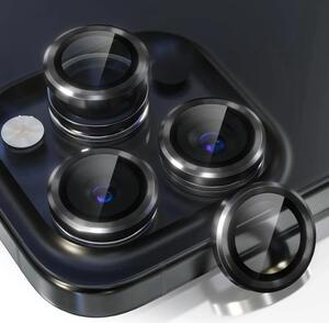 iPhone16Pro iphone 16 ProMax カメラカバー カメラフィルム レンズ 保護フィルム 薄型 強化ガラス 耐衝撃 独立型 アルミ合金 ブラック