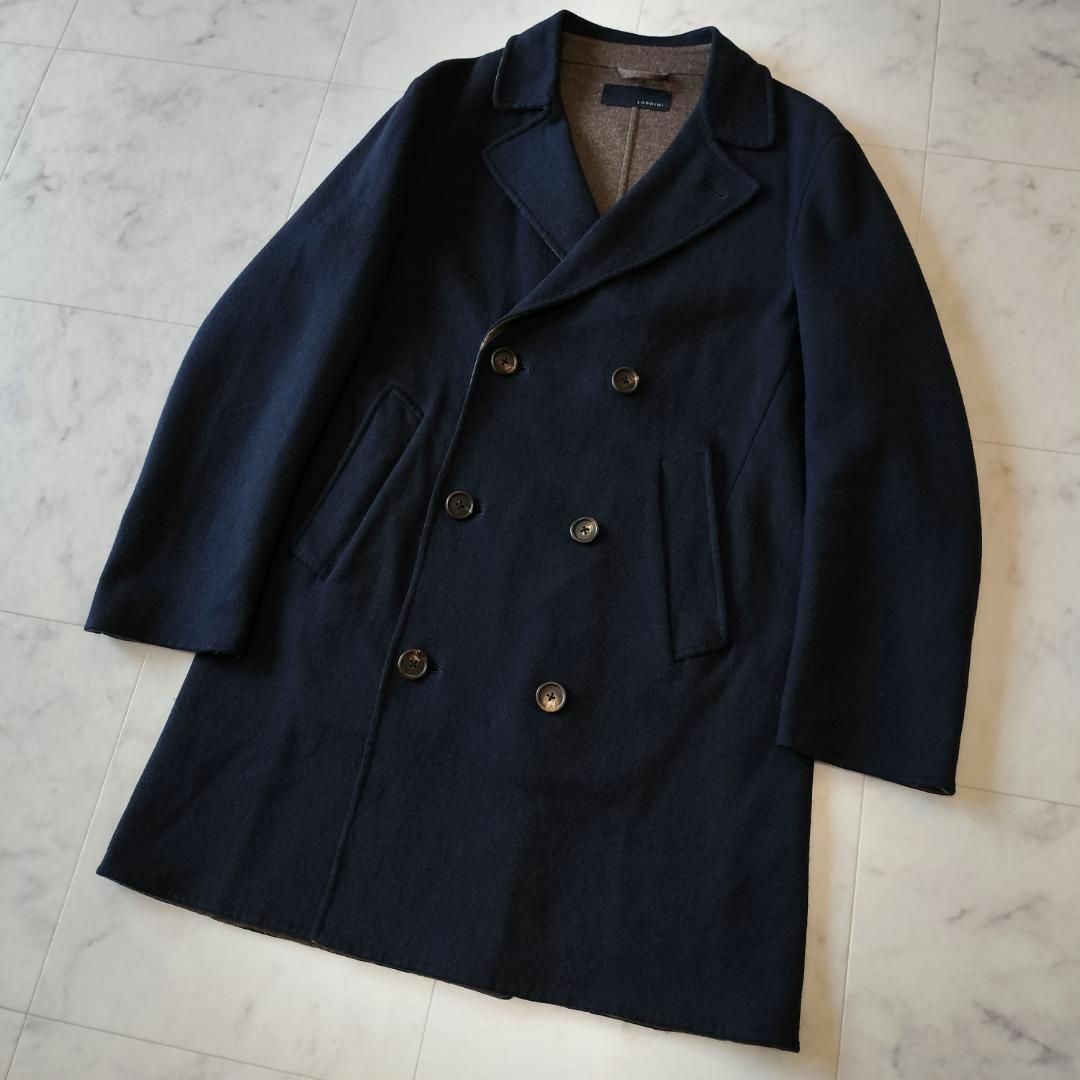 【超美品】ラルディーニ ダブルチェスターコート　サイズ42 楽天市場】ラルディーニ コート チェスターコート ダブル