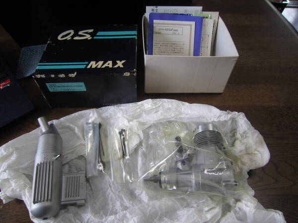 新品 O.S. Max 46SF ABC R/C ラジコン 飛行機 エンジン デッドストック 小川精機 模型 ENGINE 15430 OS 未使用 レア RC