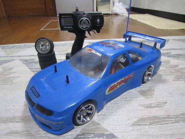 完全動作品 1/10 タミヤ TL-01 スカイライン JRレーシング仕様 送料込み TAMIYA EP R/C NISSAN skyline GT-R 日産