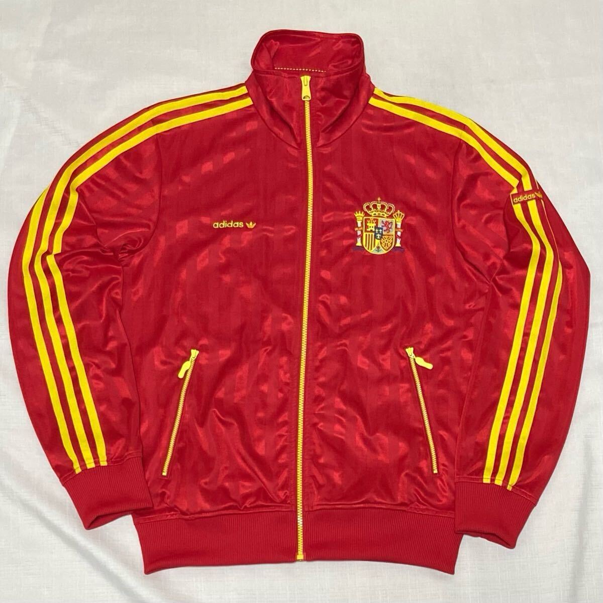 [美品]アディダス　スペイン　代表　サッカー　ジャージ　トラックジャケット　L adidas × スペイン代表 トラックジャケット (アディダス) | Pay ID