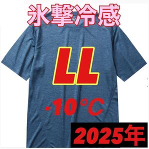 【LL コハク 半袖 Tシャツ】ワークマン 氷撃冷感 (R)-10℃ 新品 ワークマン女子 ワークアウト ランニング ジム 筋トレ ランナー
