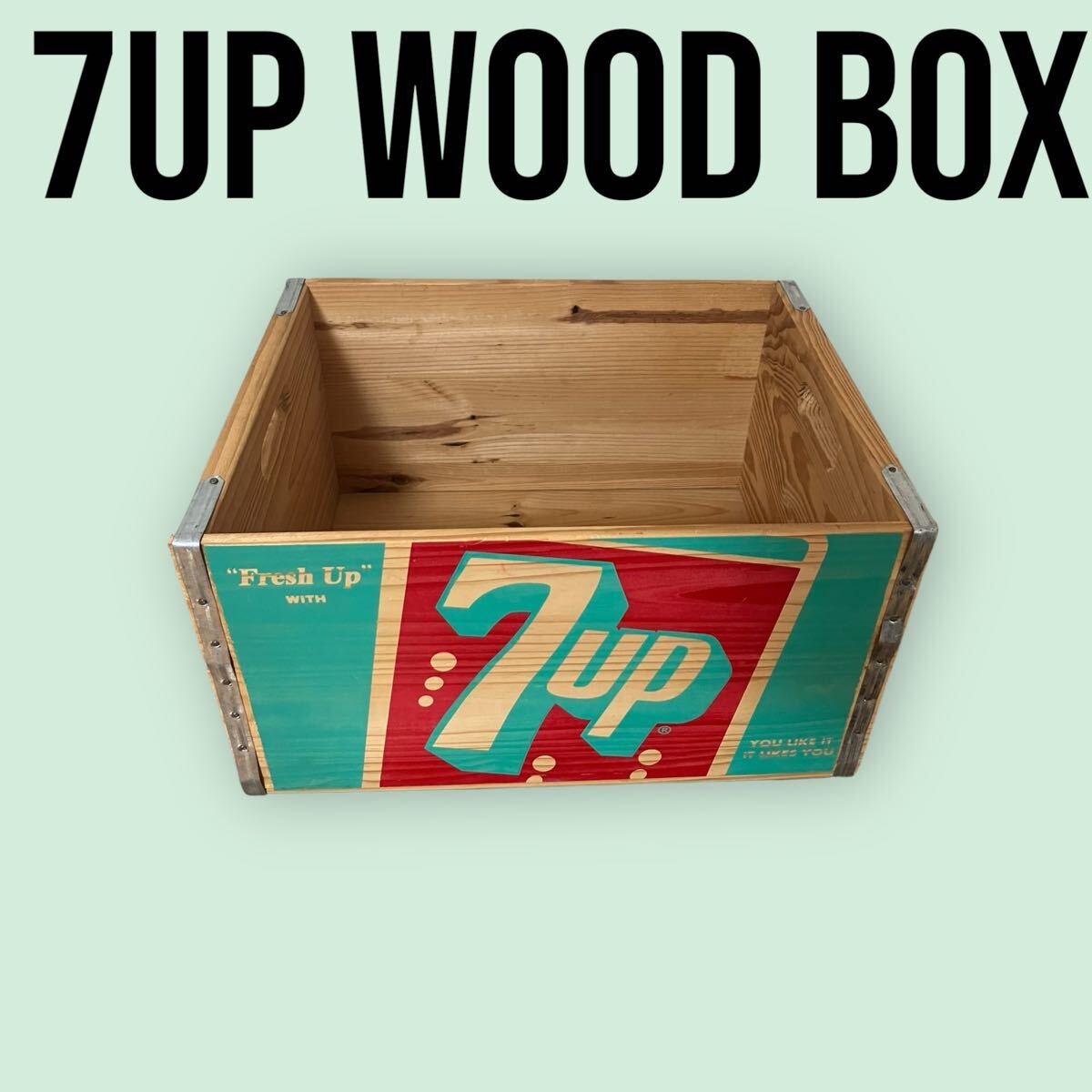 7UP セブンアップ 木箱 USA アメリカ ヴィンテージ 2025年最新】Yahoo!オークション -7up 木箱の中古品・新品・未