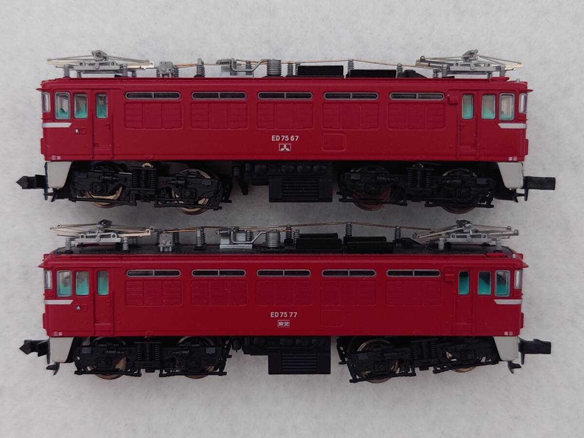 TOMIX MICRO ACE ED75系 6両 ※M241023 Yahoo!オークション -「マイクロエース ed75」(Nゲージ) (鉄道