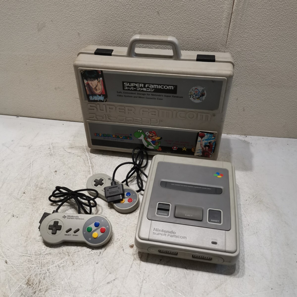【美品】Nintendo SHVC-001 ゲーム機本体 ステレオケーブル付き 楽天市場】任天堂 Nintendo スーパーファミコン 本体 SHVC-001