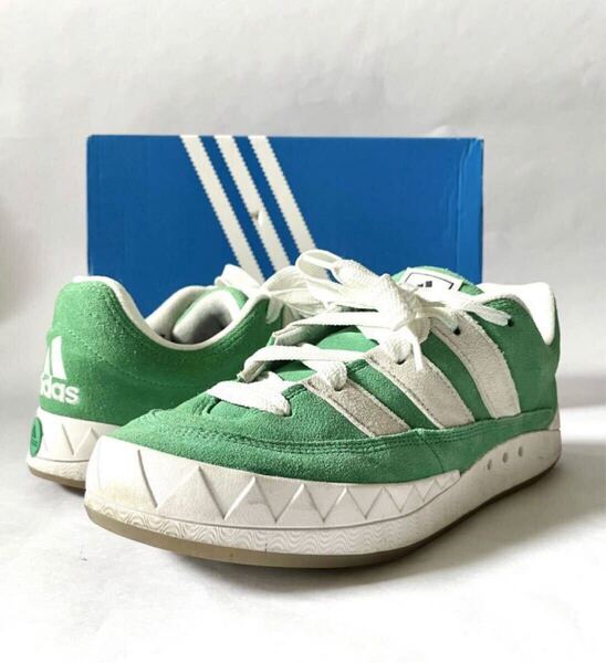アディダス アディマティック 正規品 GZ6202 GREEN/CRYSTAL WHITE/CRYSTAL US9 1/2 27.5cm