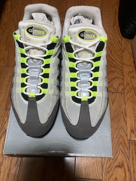 2015 ナイキ エアマックス95 OG イエローグラデ NIKE AIR MAX 95 28.0 US10 55497 071