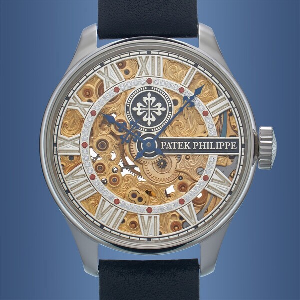 アンティーク/Marriage watch/Patek Philippe 懐中時計をアレンジし48mmのメンズ腕時計 /半年保証/ 手巻き