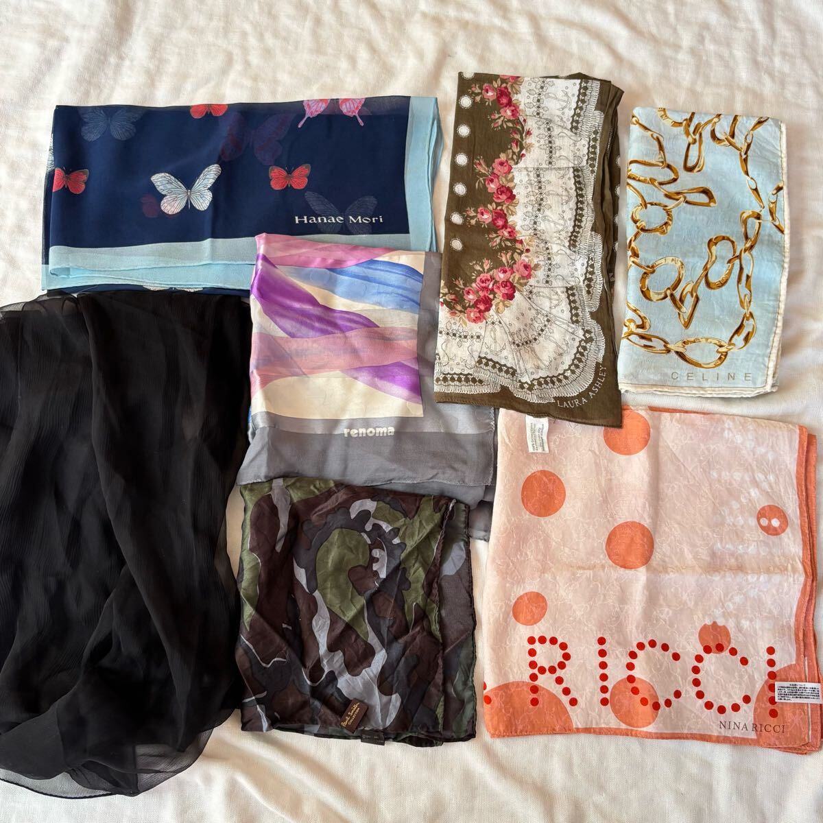 ニナリッチ シルクスカーフ 新品未使用 85㎝×85㎝ “NINA RICCI” 2025年最新】Yahoo!オークション -nina ricci スカーフの中古品