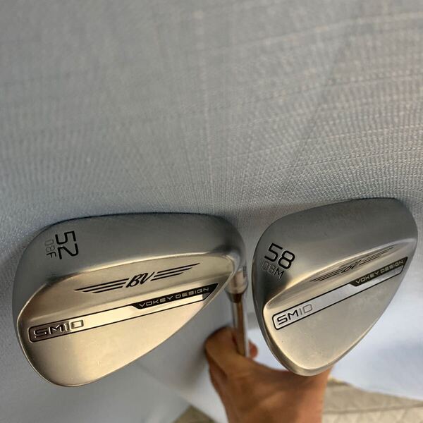 Titleist Vokey(SPIN MILLED)SM10 52°.58° 2本セット