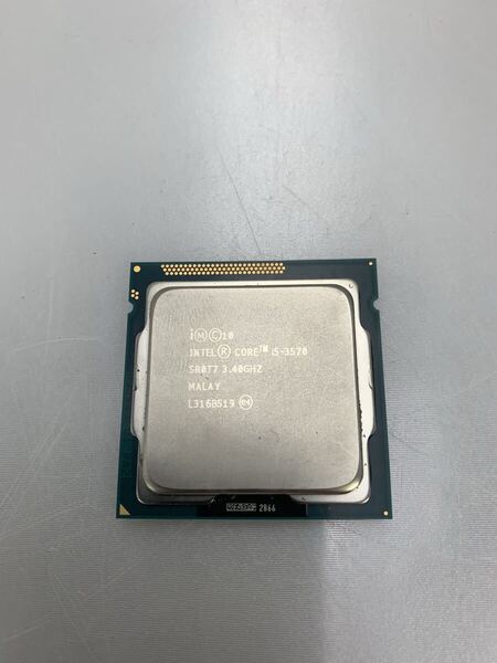 CC2-50728F CPU Intel Core i5 3570 3.4GHz TB3.8GHz SR0T7 Socket LGA1155 4コア4スレッド 動作品 デスクトップ用