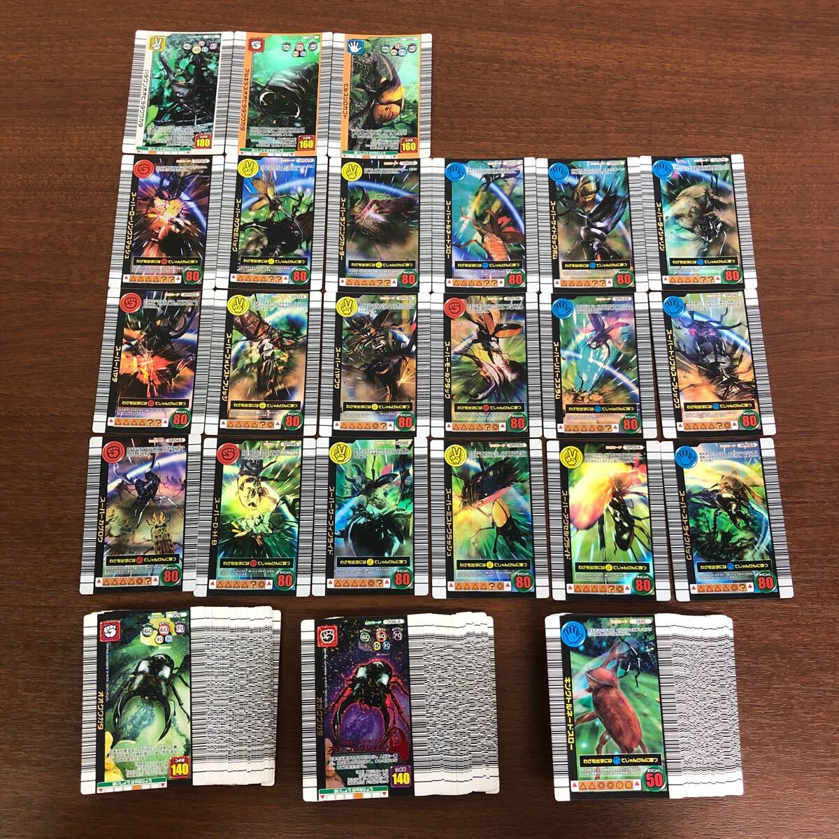 ムシキング レアカード キラカード多数 Yahoo!オークション -「ムシキング キラカード」の落札相場