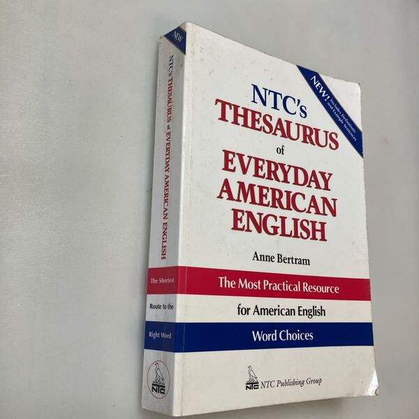 zaa-647♪Ntc's Thesaurus of Everyday American English Bertram, Anne Natl Textbook Co Trade(1994/06発売)