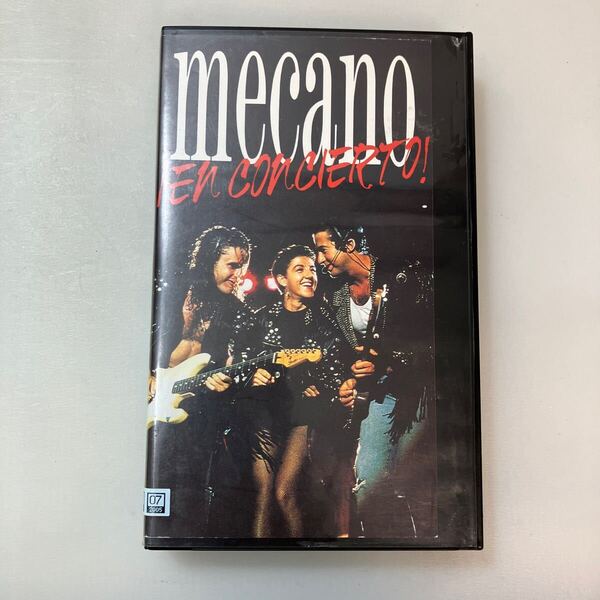 zaa-650♪Mecano En Concierto Mecano - En Concierto アルバム 国: Spain 1989年 VHSビデオ 72分