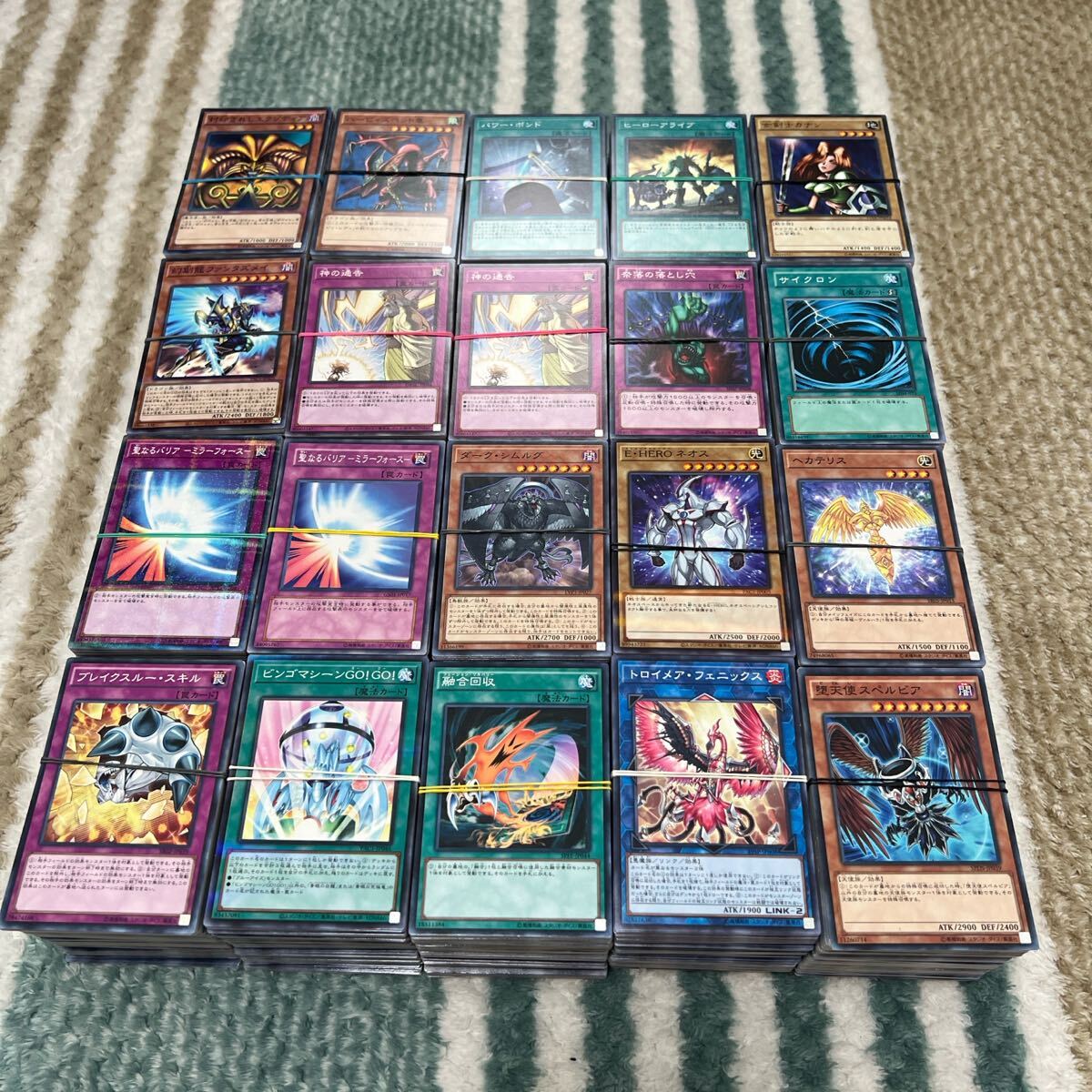 遊戯王大量日版ノーマル&レア3000枚以上未開封BOX等大量 2025年最新】Yahoo!オークション -遊戯王 ノーマル 大量の中古品