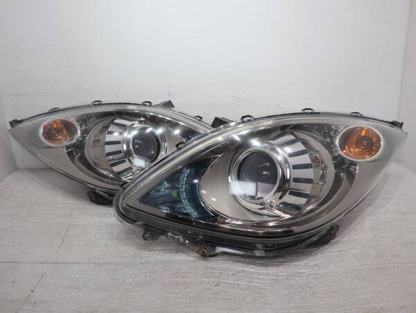 キレイ 破損なし HID 【コーティング済】 キセノン 35300-66K1 LE07G6159 迅速発送 管理BR69-9 セルボ HG21S ヘッドライト 左右