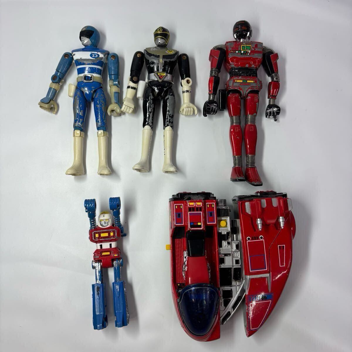 ゴーグルファイブフィギュアセット 5体 + 合体ロボット Yahoo!オークション -「ゴーグルファイブロボ」の落札相場・落札価格