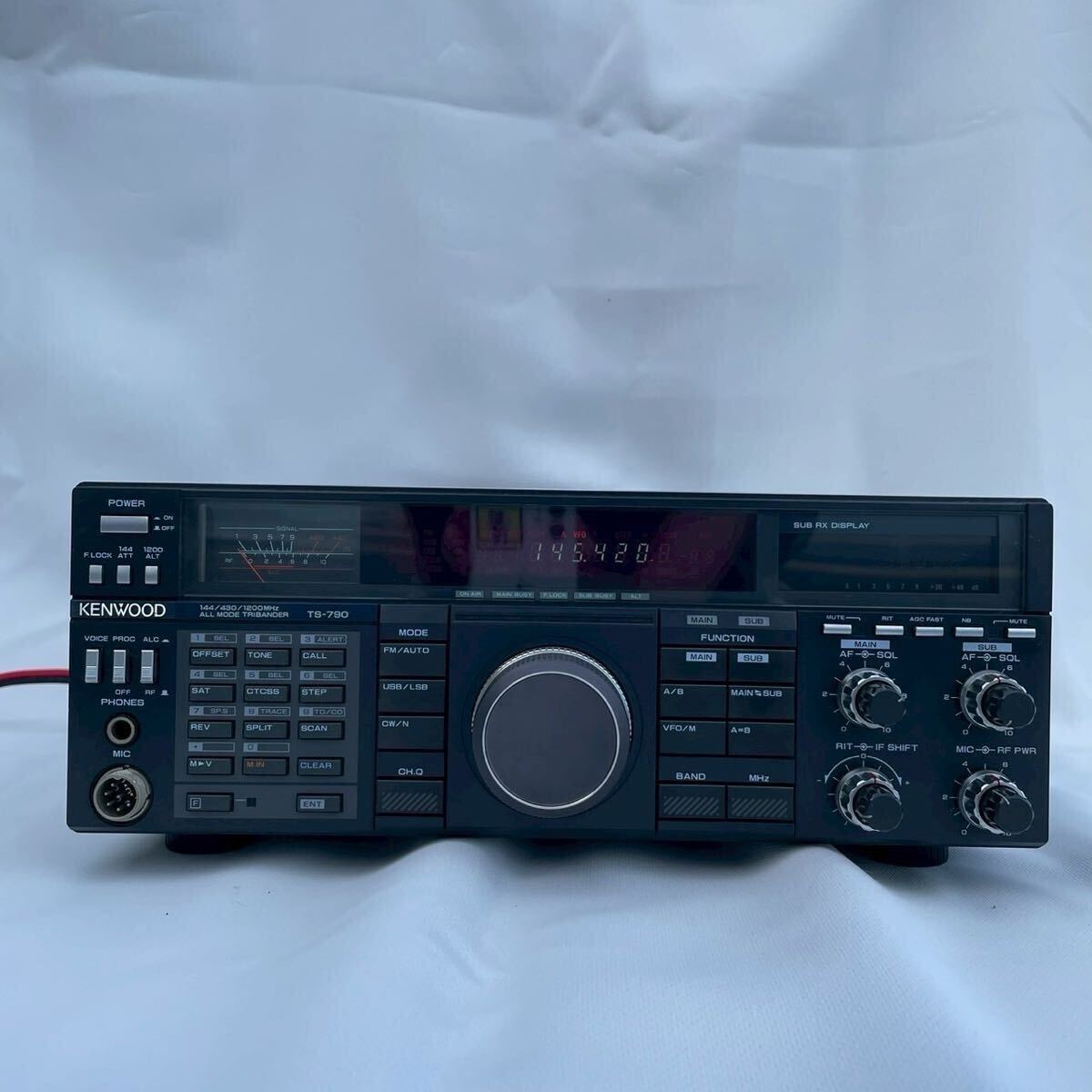 ☆最終値下!ケンウッド トライバンド10W固定機 TS-790G(現状渡し)☆ Yahoo!オークション -「ts-790g」の落札相場・落札価格