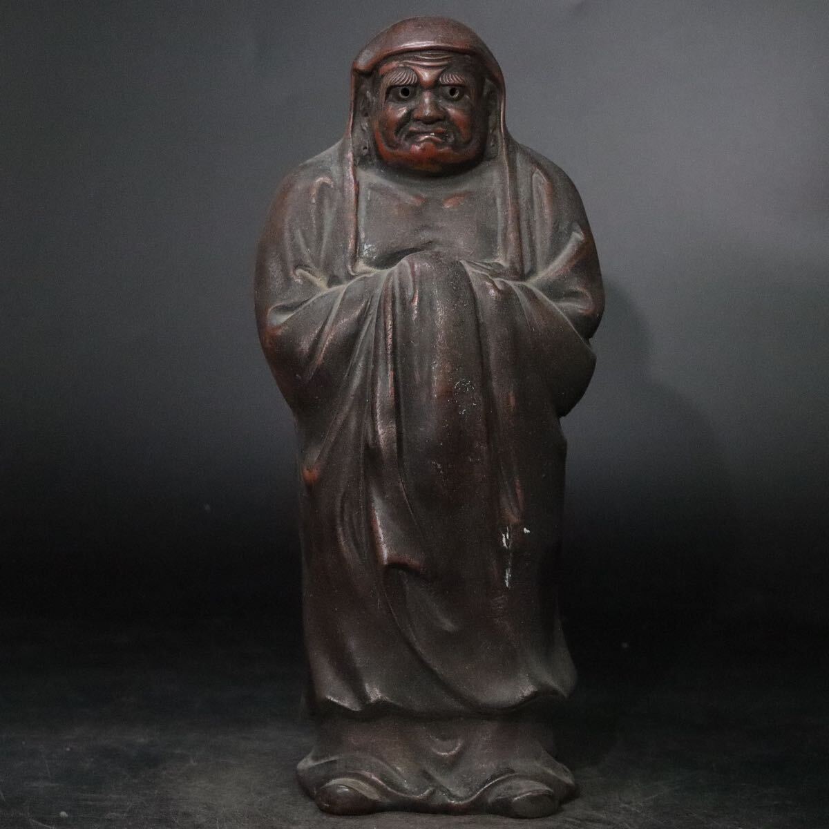 古備前 達磨置物36cm15cm11cm Yahoo!オークション -「達磨 置物」(備前) (日本の陶磁)の落札