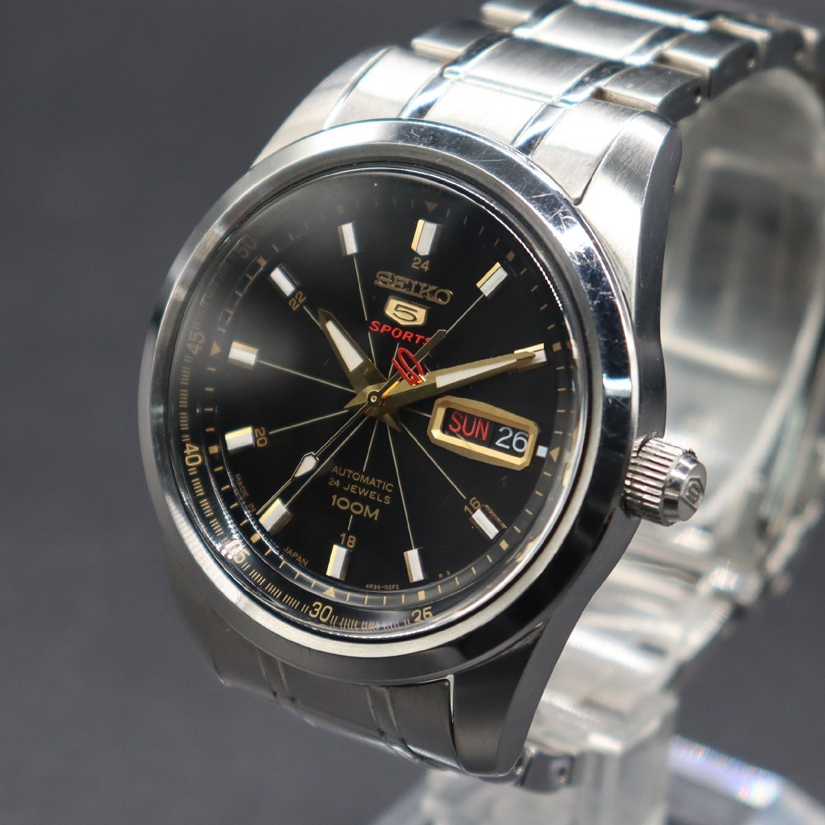 超希少　SEIKO5 50周年記念限定モデル　裏スケルトン　自動巻 超希少 SEIKO5 50周年記念限定モデル 裏スケルトン 自動巻