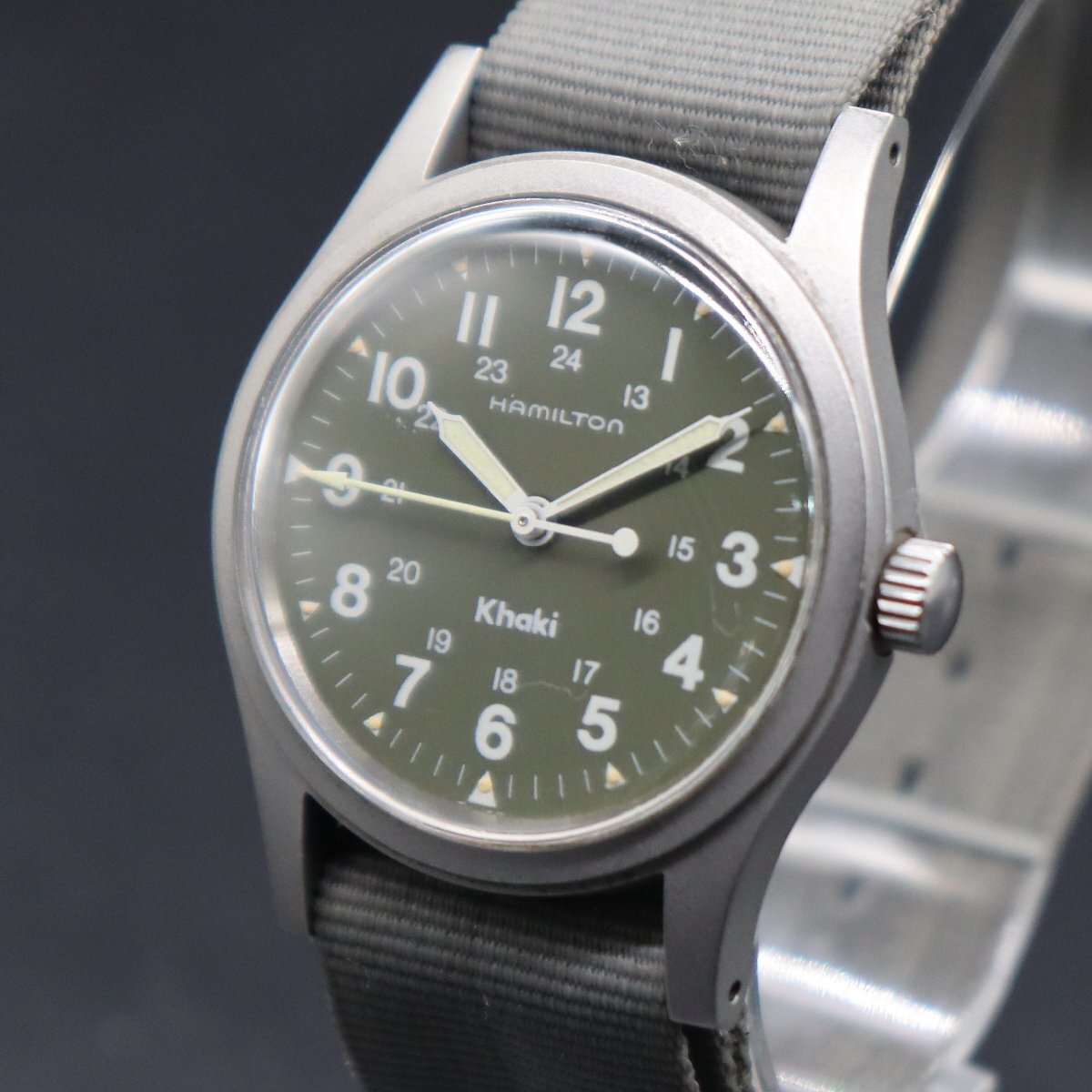 Yahoo!オークション -「ヴィンテージ 時計」(カーキ