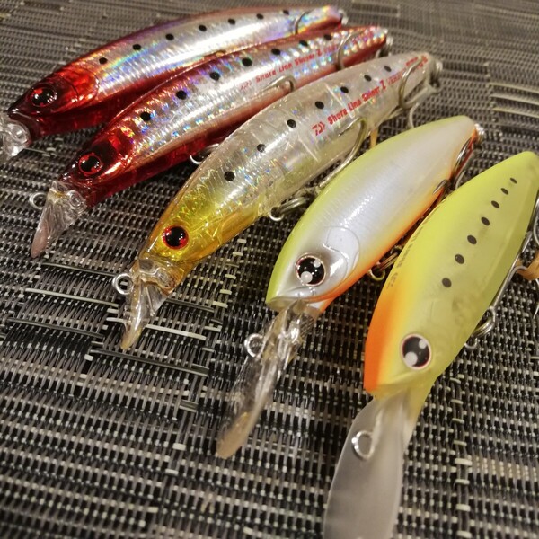 ダイワ セットアッパー 75s-dr x2, ショアラインシャイナー バーティス r 97s, バーティス 97 stg s x2, 5個セット