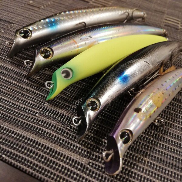 アイマ ima サスケ 95sf,サスケ 105 x2, サスケ120 裂波 x2, 5個セット