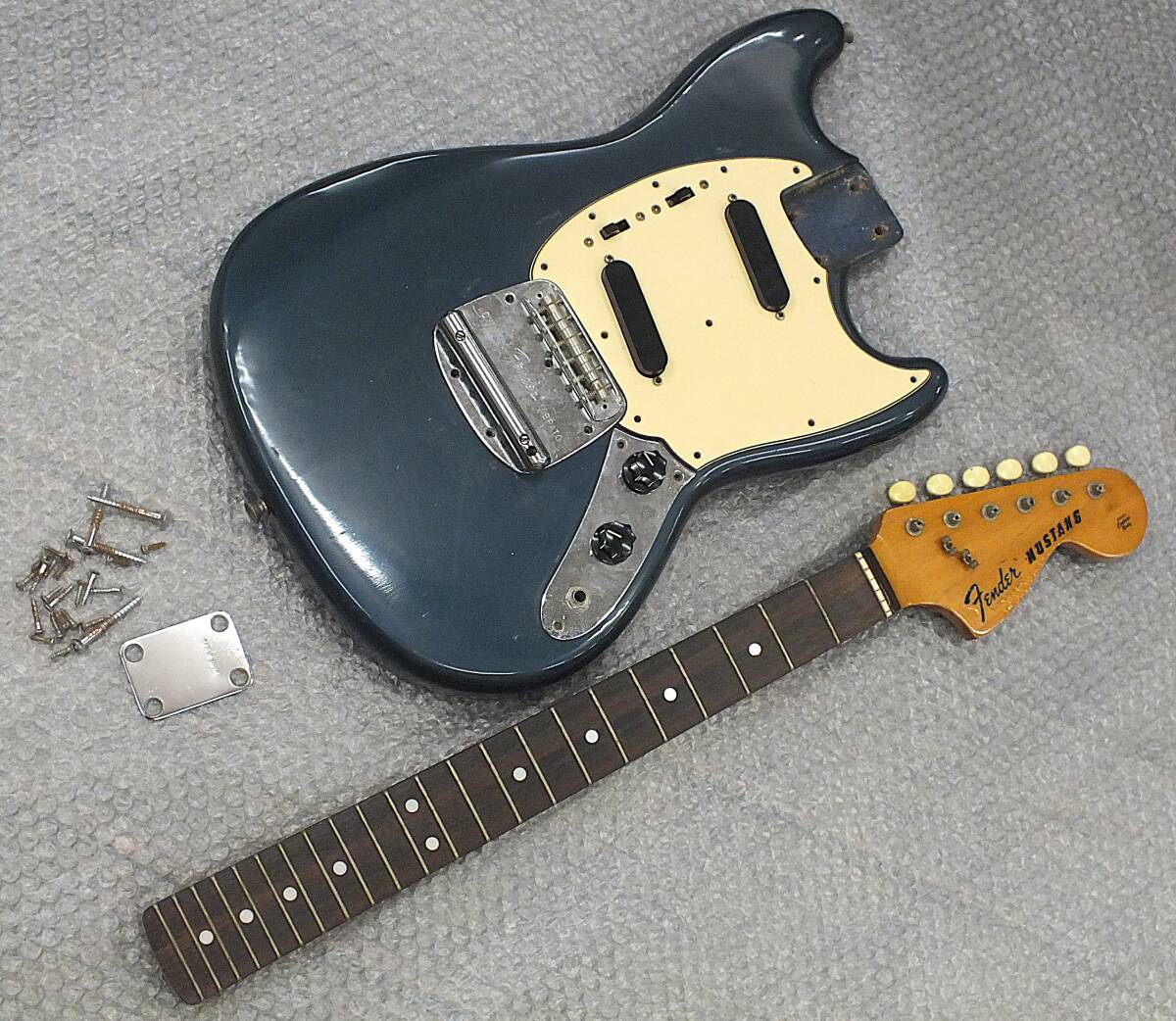 フェンダームスタング「ジャンク品」 Fender USA】【工房メンテ】【リフレット済】フェンダーUSA