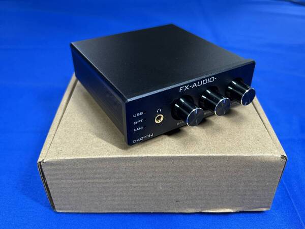 ★美品&使用極少♪ FX-AUDIO DAC-T3J ヘッドフォンアンプ ハイレゾ対応DAC USB 光 同軸 ★
