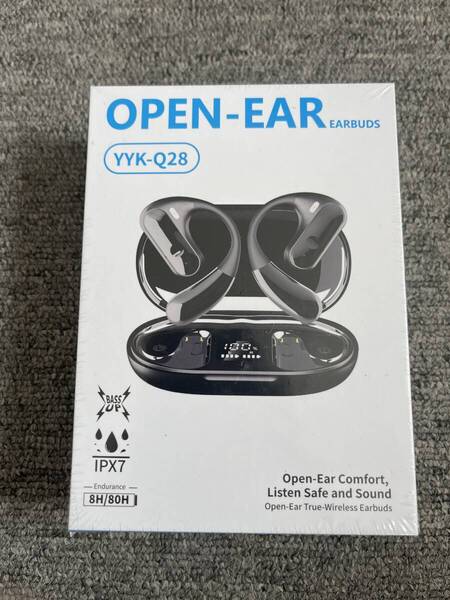 イヤホン bluetooth ワイヤレスイヤホンBluetooth5.4 SurroundWave 8D オーディオ処理技術 瞬時接続 ベージュ
