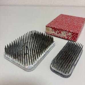 生け花用剣山!2個セット! (10cm×7.5cm、9cm×3.5cm) 華道 花道 お花 園芸 フラワーアレンジメント