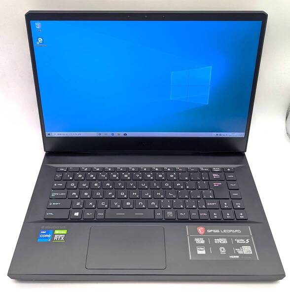 MSI GP66 Leopard 11UH Core i7-11800H/メモリ16GB/SSD512GB/GeForce RTX3080/Windows10 Home/15.6インチ IPS液晶 11UH-821JP