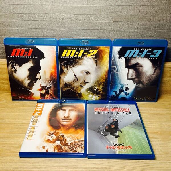 【M:I 5作品セット】 ミッション:インポッシブル 1〜3 ゴースト・プロトコル ローグ・ネイション (Blu-ray Disc) トム・クルーズ