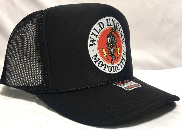 WILD ENGINE トラッカーキャップ 新品 ブラック アメカジ OTTO メッシュキャップ